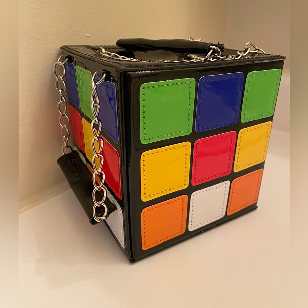 Rubriks Cube Too Handle Purse